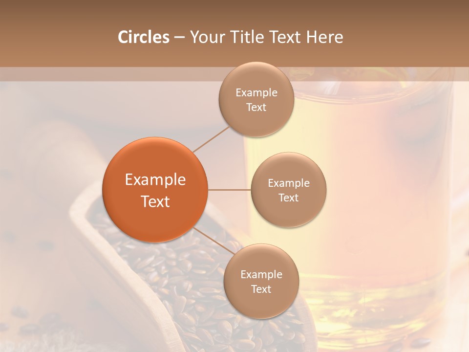 Flaxseed Oil PowerPoint Template