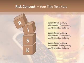 Flaxseed Oil PowerPoint Template