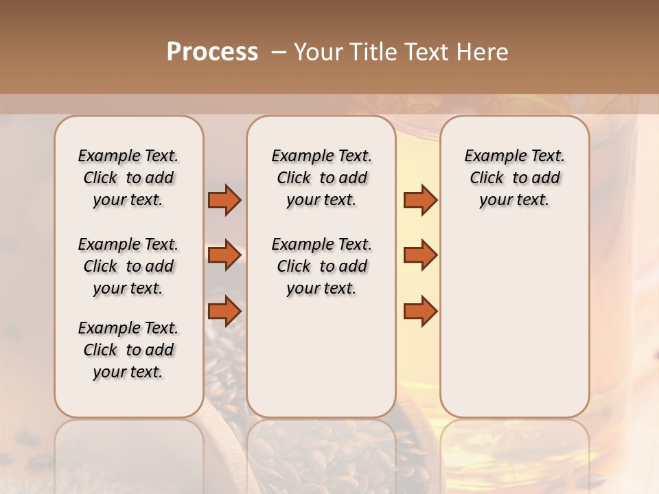 Flaxseed Oil PowerPoint Template