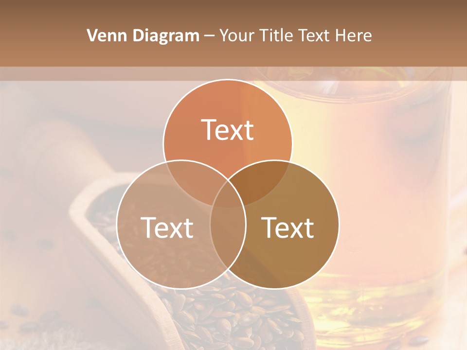 Flaxseed Oil PowerPoint Template