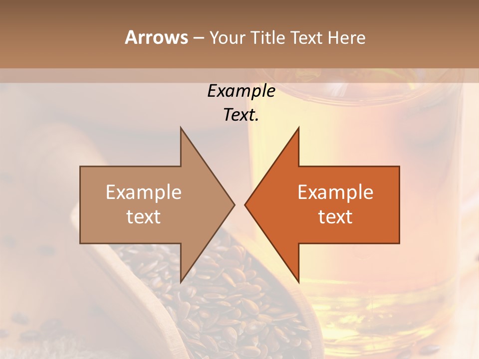 Flaxseed Oil PowerPoint Template