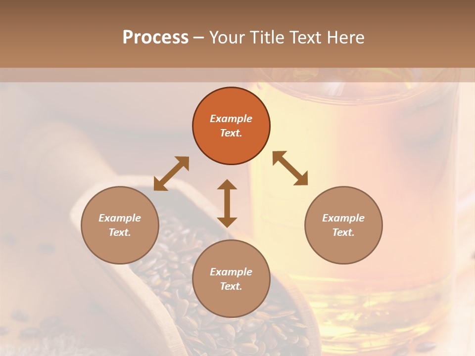 Flaxseed Oil PowerPoint Template