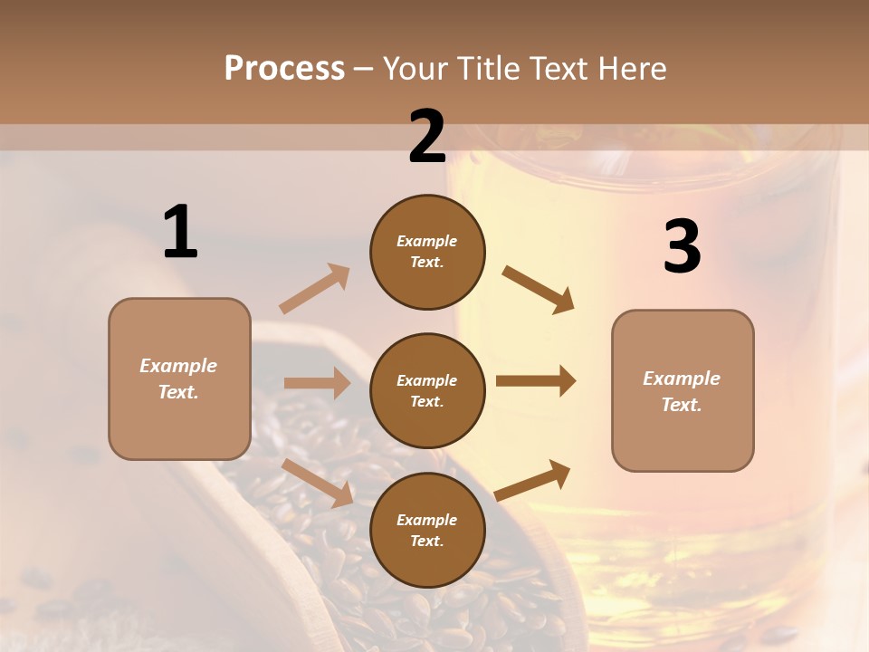 Flaxseed Oil PowerPoint Template