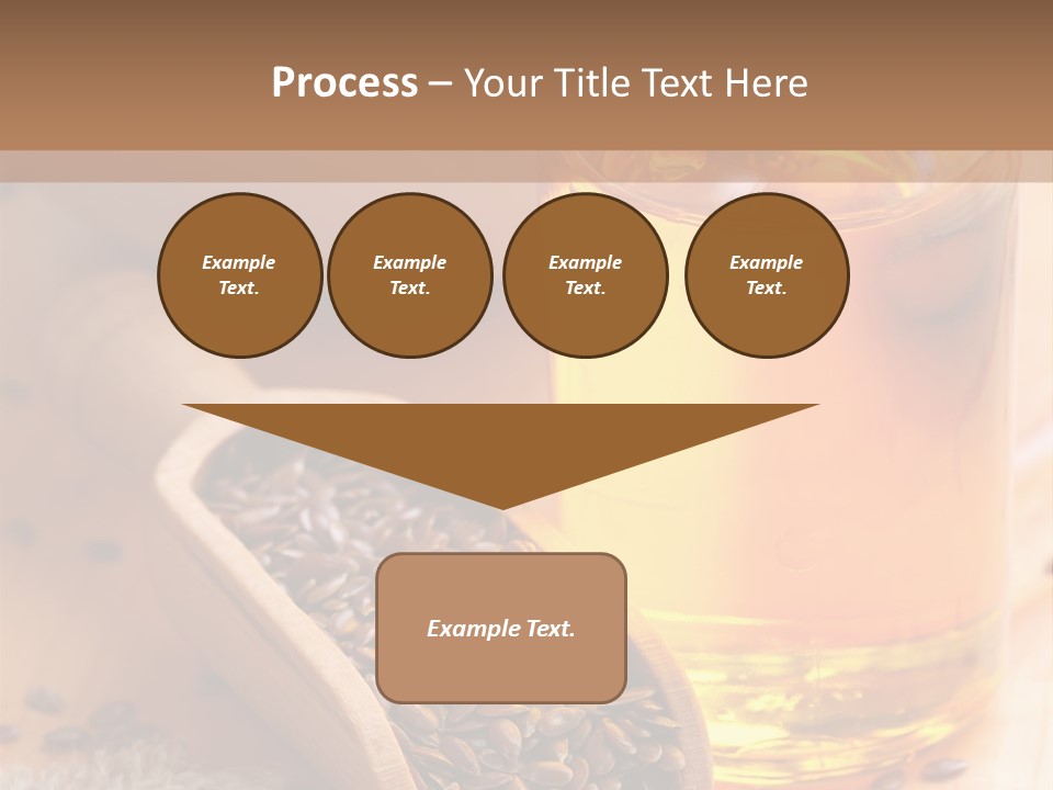 Flaxseed Oil PowerPoint Template