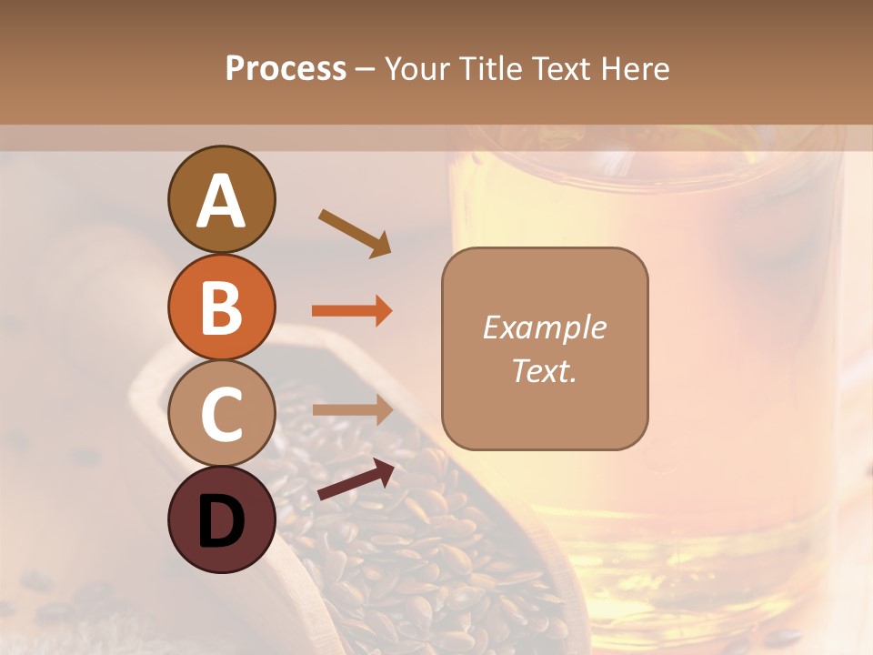Flaxseed Oil PowerPoint Template