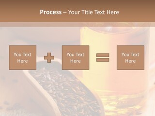 Flaxseed Oil PowerPoint Template