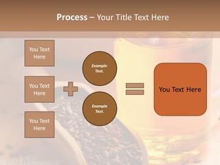Flaxseed Oil PowerPoint Template