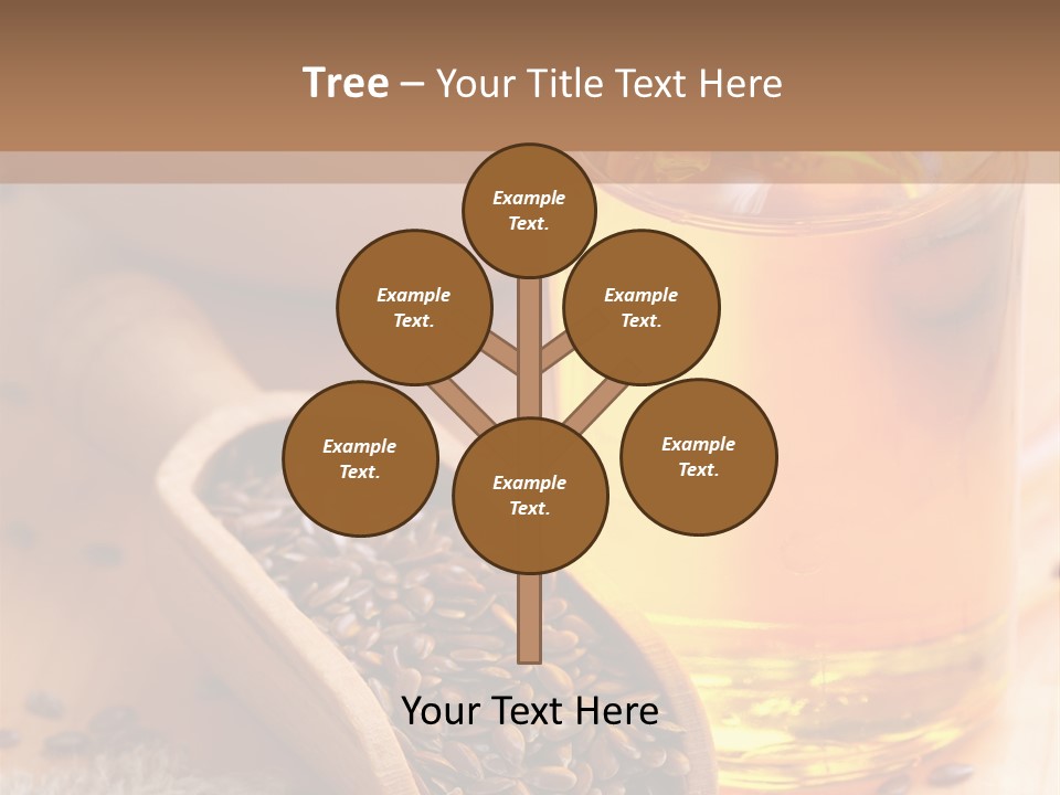 Flaxseed Oil PowerPoint Template