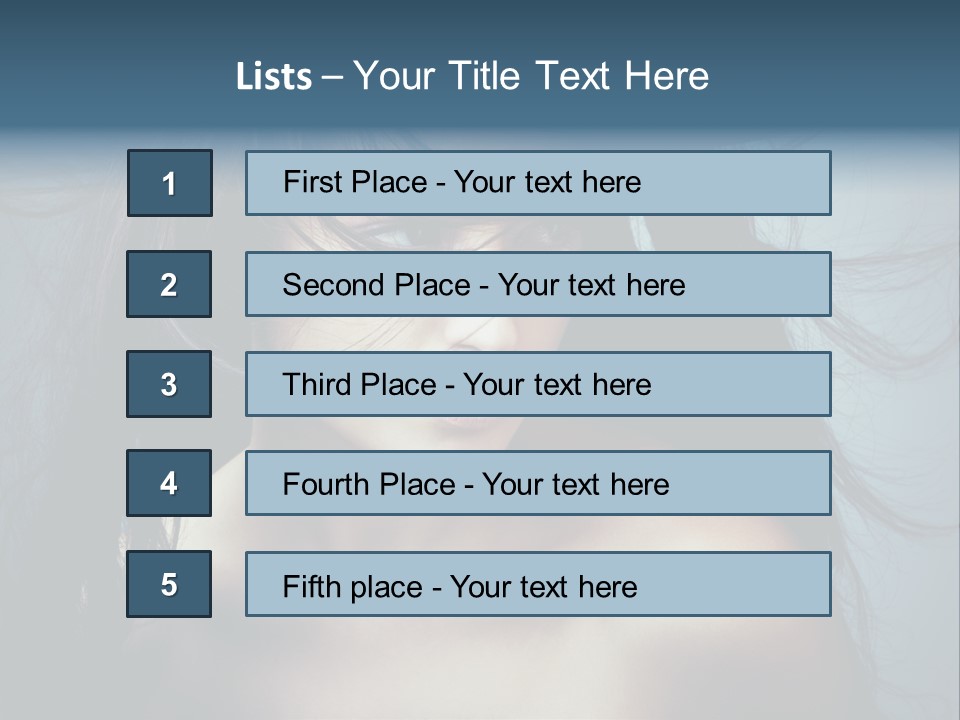 Hair Salon Hair PowerPoint Template