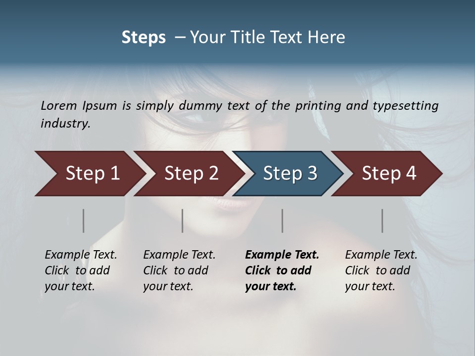 Hair Salon Hair PowerPoint Template