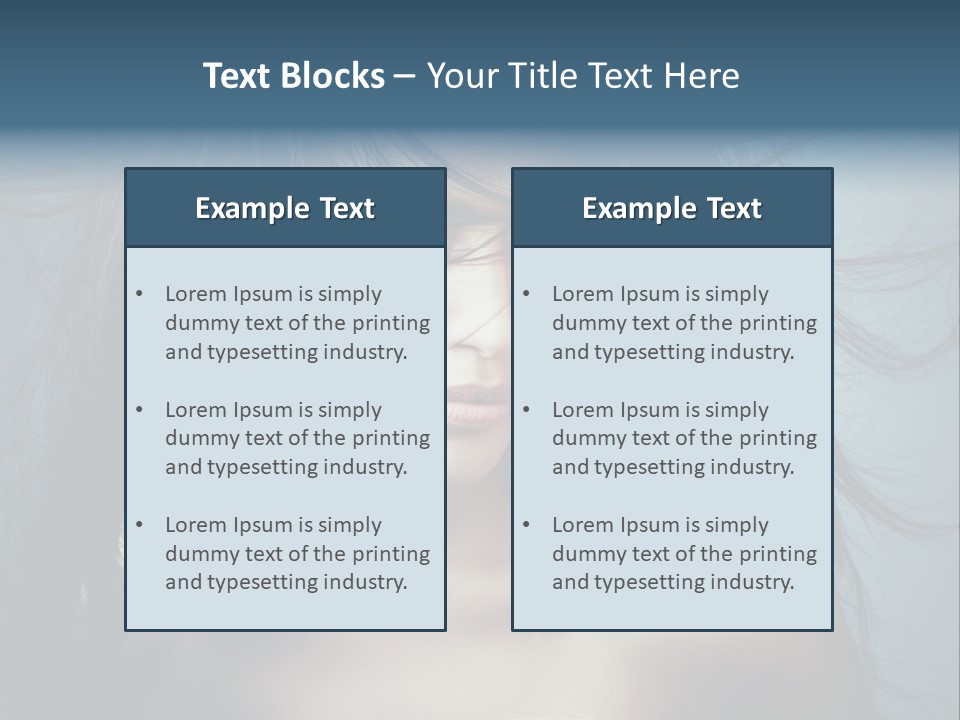 Hair Salon Hair PowerPoint Template