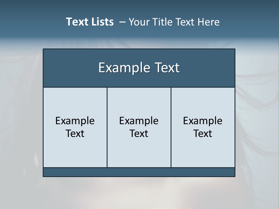 Hair Salon Hair PowerPoint Template