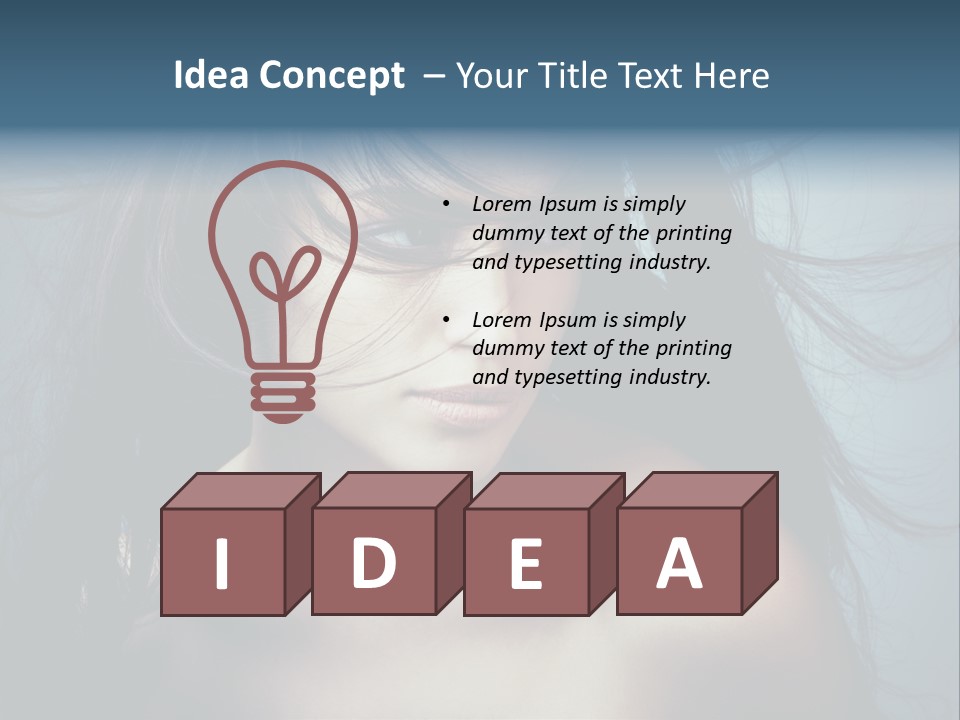 Hair Salon Hair PowerPoint Template