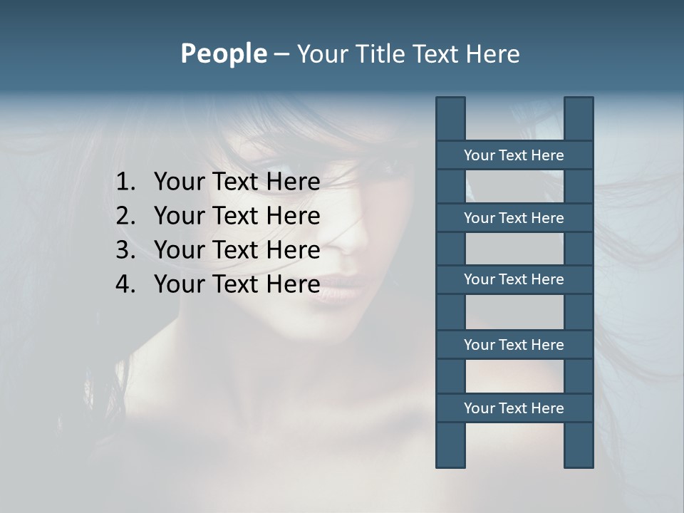 Hair Salon Hair PowerPoint Template