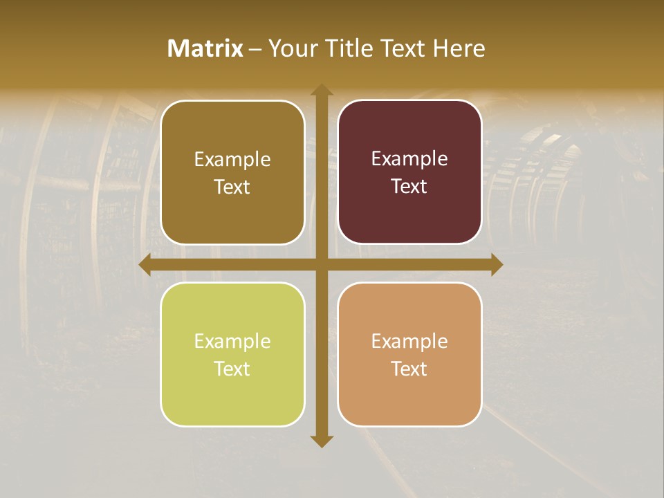 Modern Coal Mine PowerPoint Template