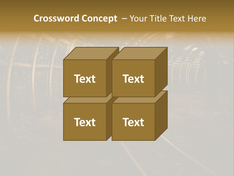 Modern Coal Mine PowerPoint Template