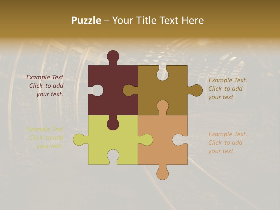 Modern Coal Mine PowerPoint Template