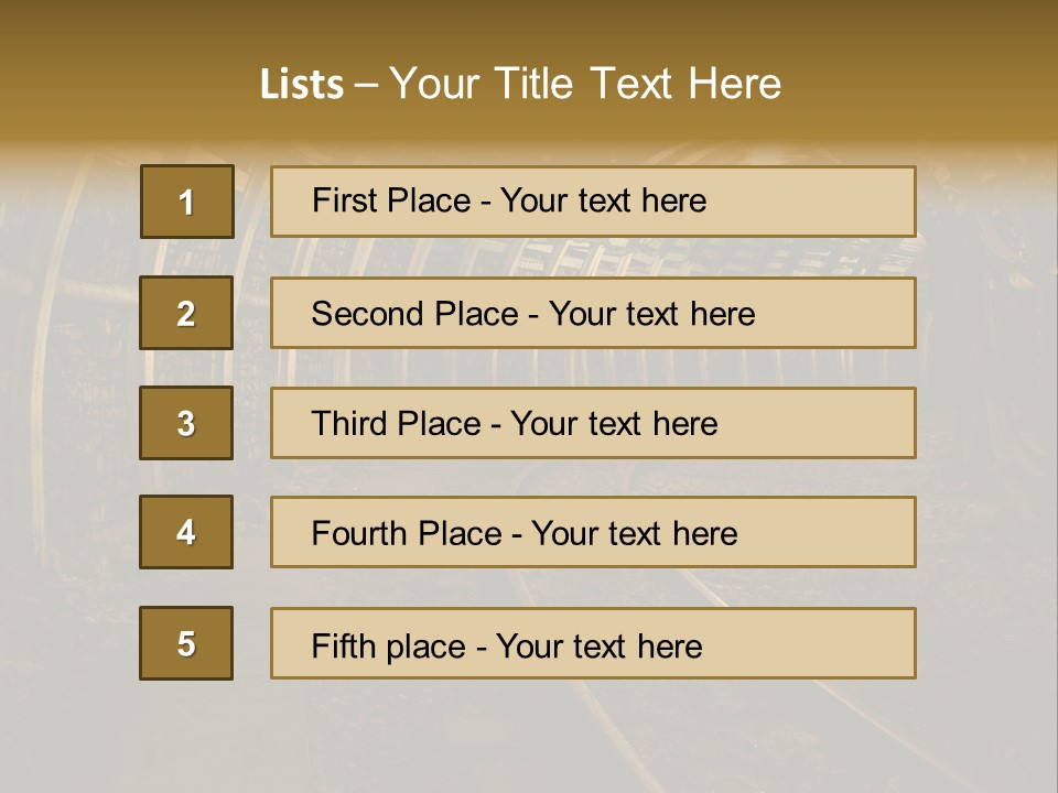 Modern Coal Mine PowerPoint Template