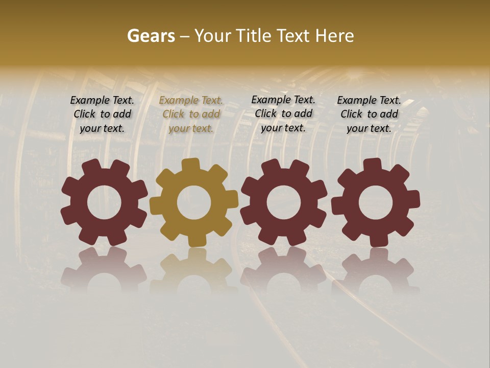 Modern Coal Mine PowerPoint Template