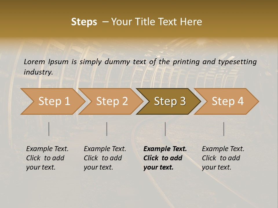 Modern Coal Mine PowerPoint Template