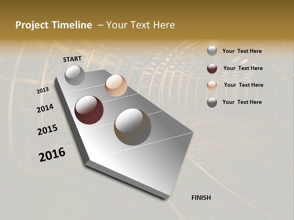 Modern Coal Mine PowerPoint Template