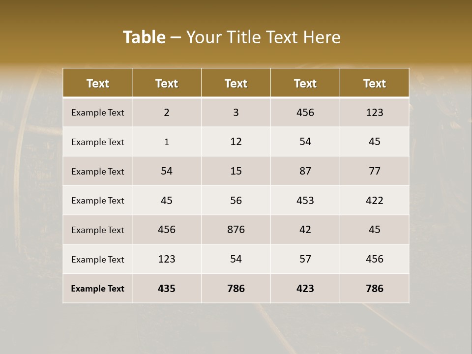 Modern Coal Mine PowerPoint Template