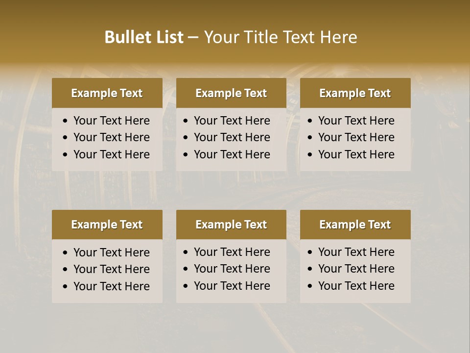 Modern Coal Mine PowerPoint Template