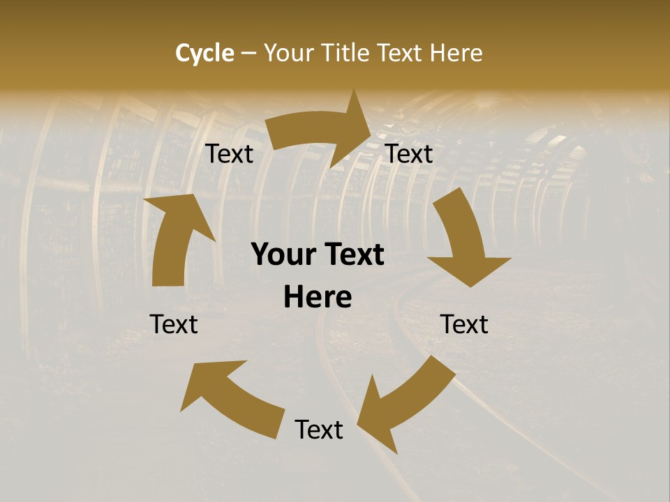 Modern Coal Mine PowerPoint Template