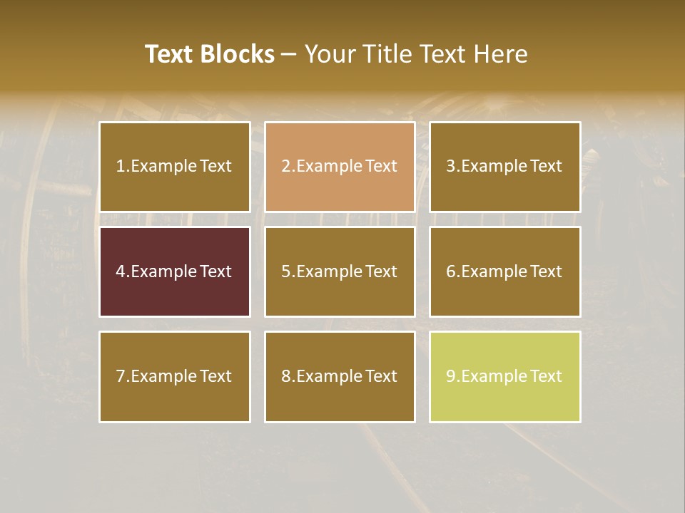 Modern Coal Mine PowerPoint Template