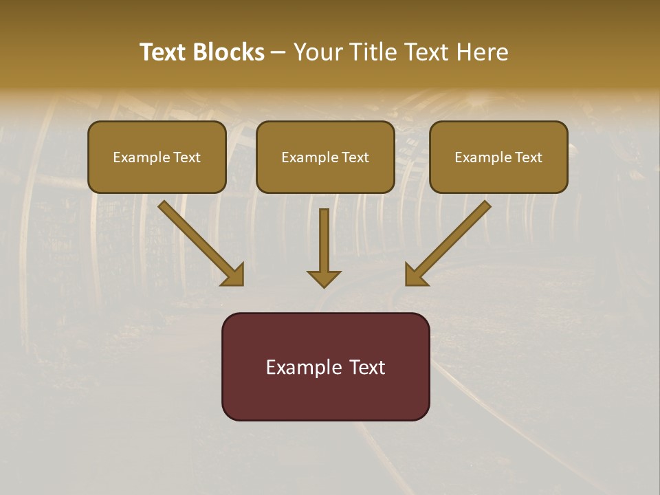 Modern Coal Mine PowerPoint Template