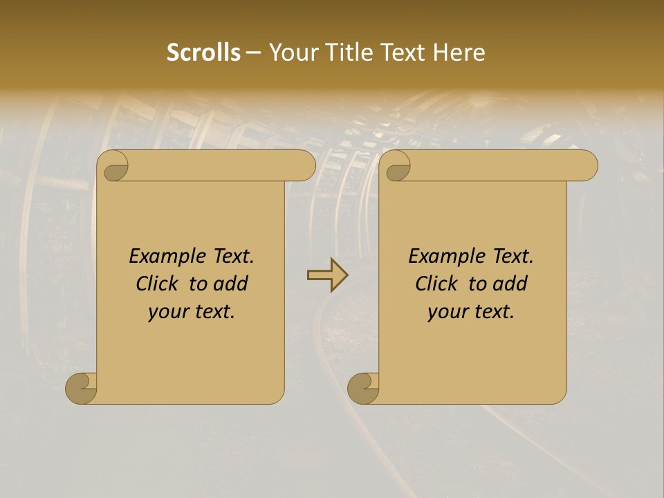 Modern Coal Mine PowerPoint Template