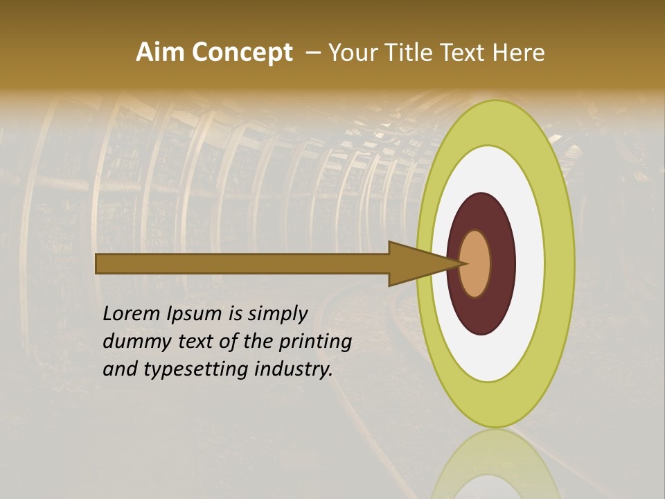 Modern Coal Mine PowerPoint Template