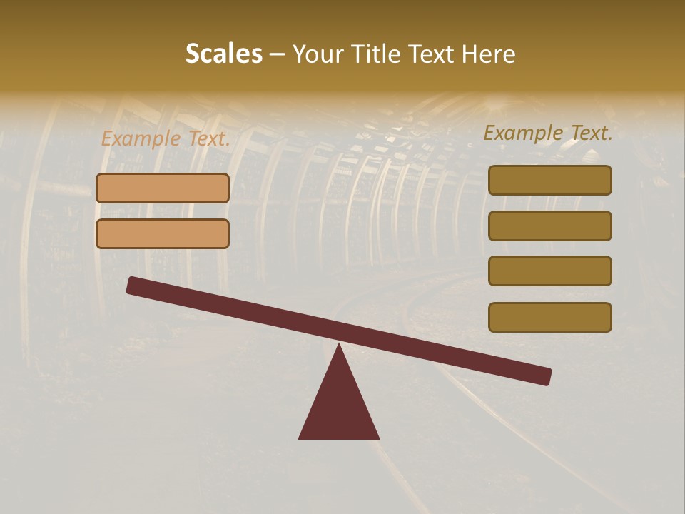 Modern Coal Mine PowerPoint Template