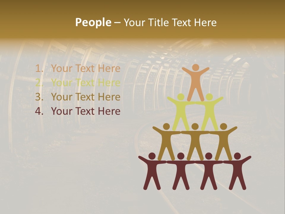 Modern Coal Mine PowerPoint Template