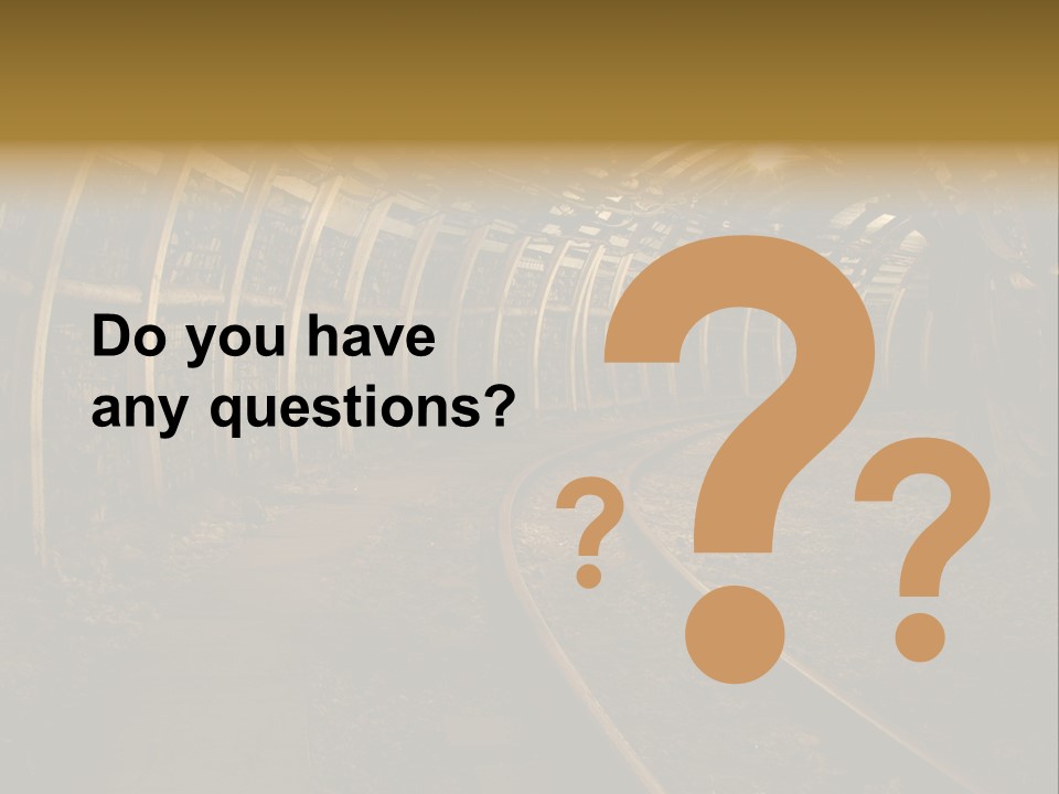 Modern Coal Mine PowerPoint Template