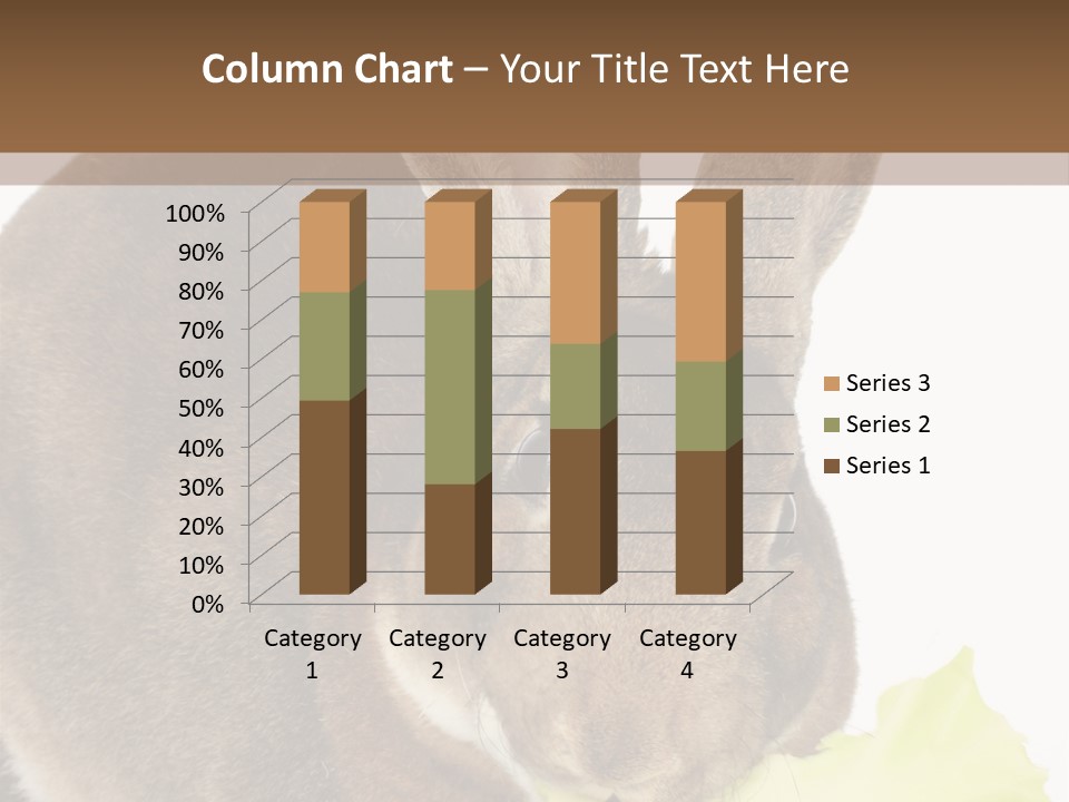 Rabbit Eating PowerPoint Template