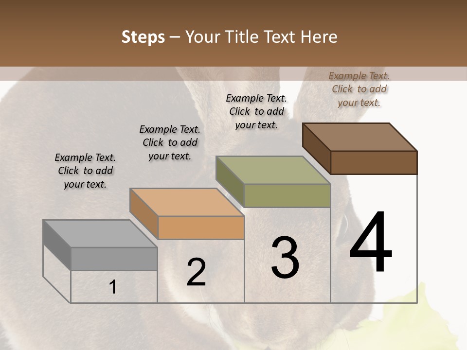 Rabbit Eating PowerPoint Template