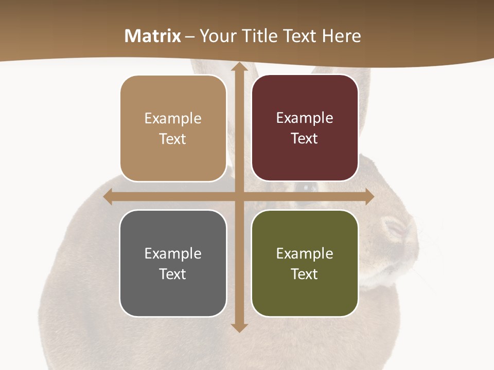 Young Fluffy Easter PowerPoint Template