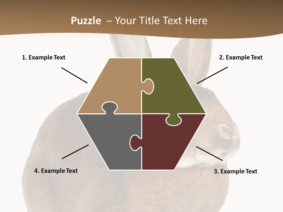 Young Fluffy Easter PowerPoint Template