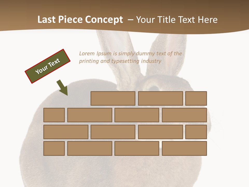 Young Fluffy Easter PowerPoint Template