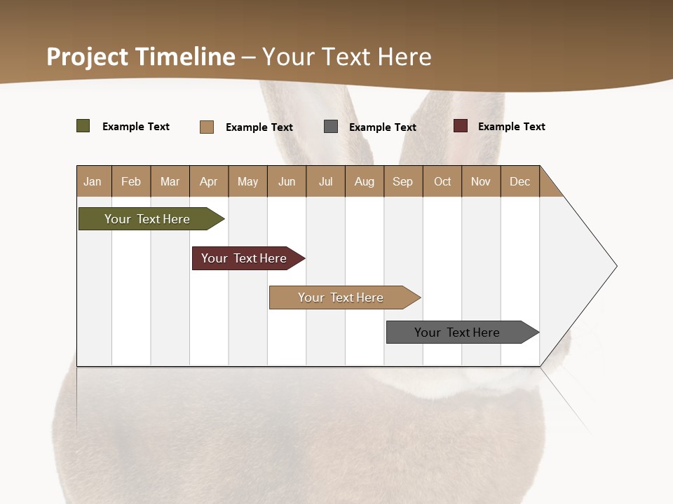 Young Fluffy Easter PowerPoint Template