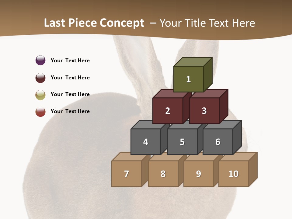 Young Fluffy Easter PowerPoint Template