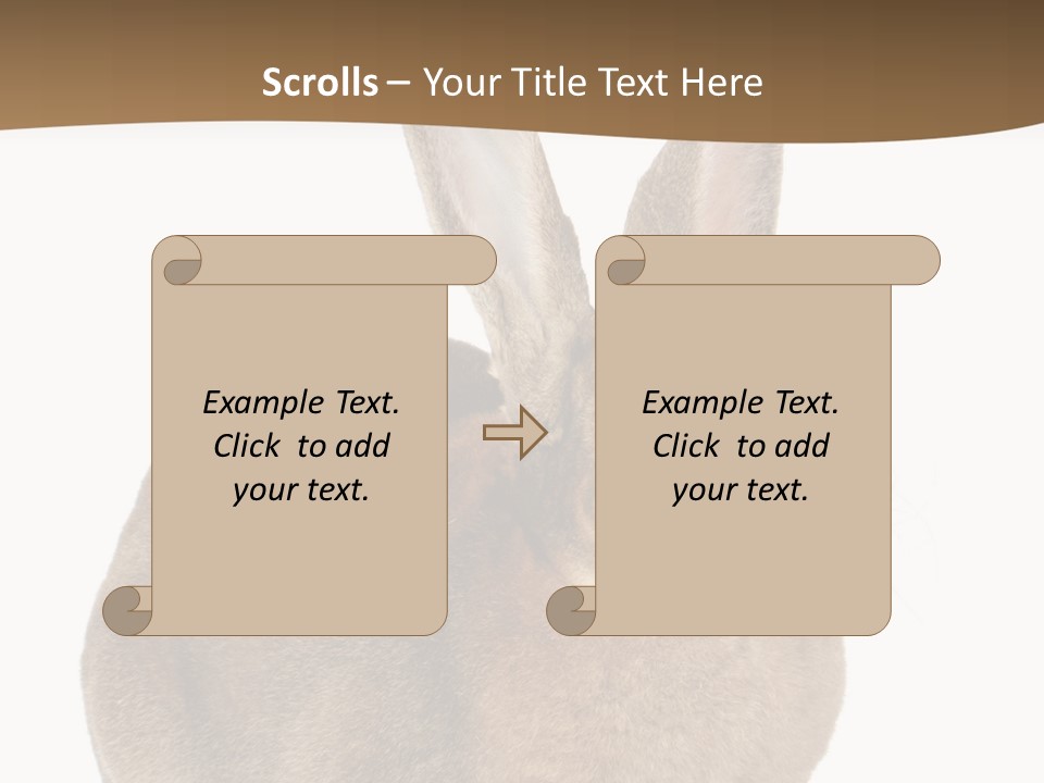 Young Fluffy Easter PowerPoint Template