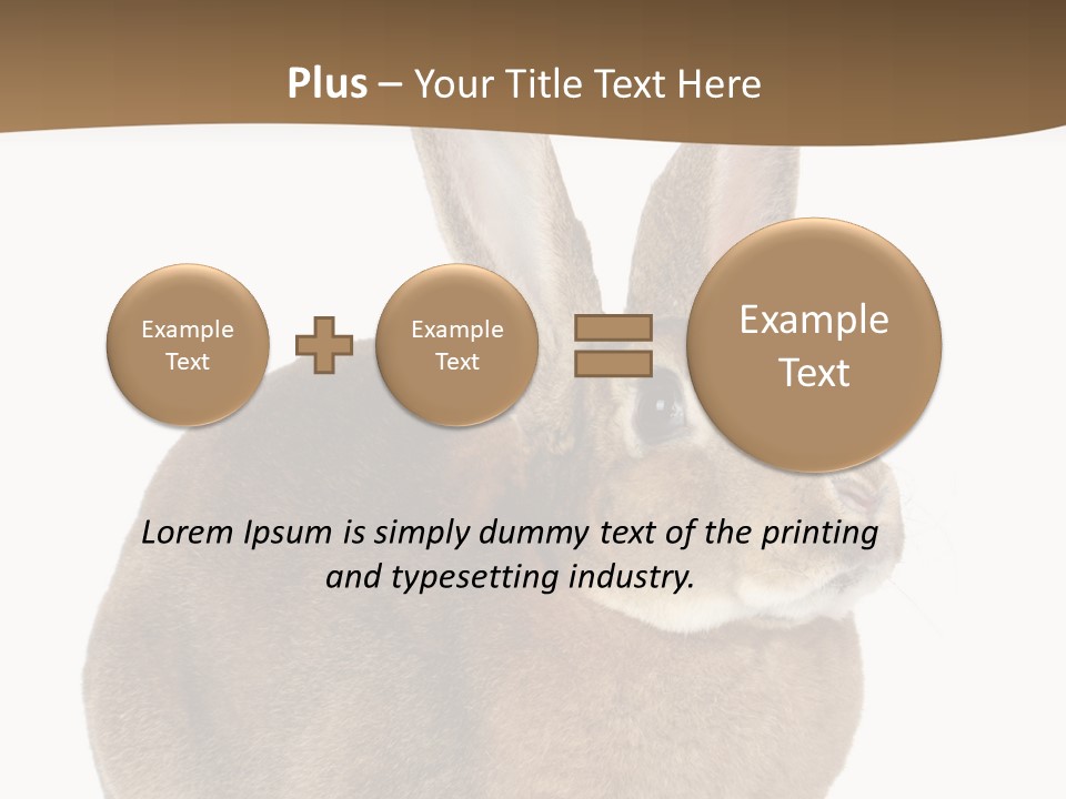 Young Fluffy Easter PowerPoint Template