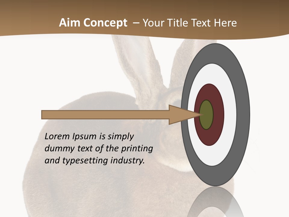 Young Fluffy Easter PowerPoint Template