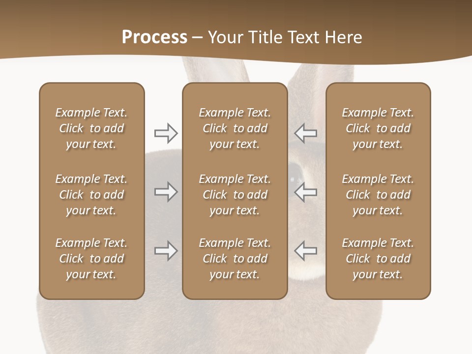 Young Fluffy Easter PowerPoint Template