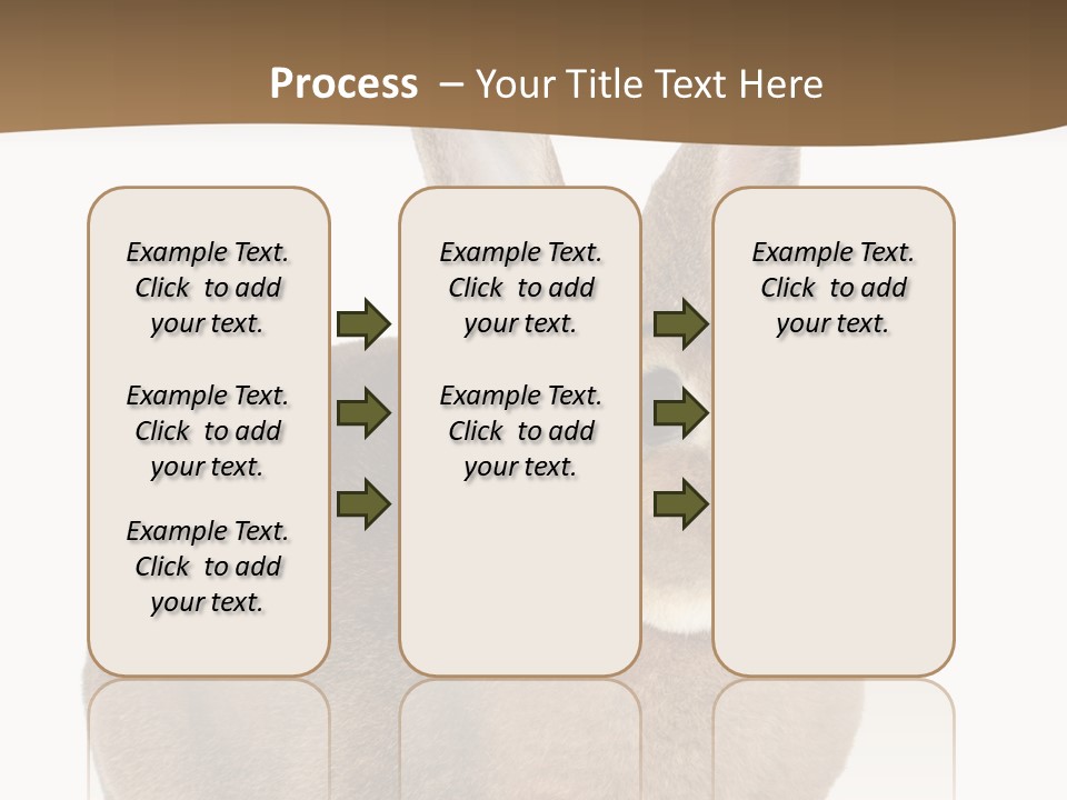 Young Fluffy Easter PowerPoint Template