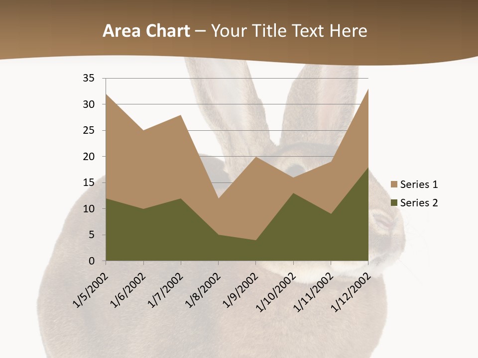 Young Fluffy Easter PowerPoint Template