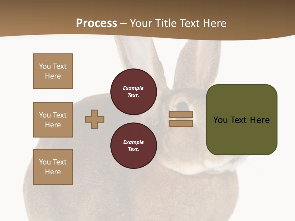 Young Fluffy Easter PowerPoint Template
