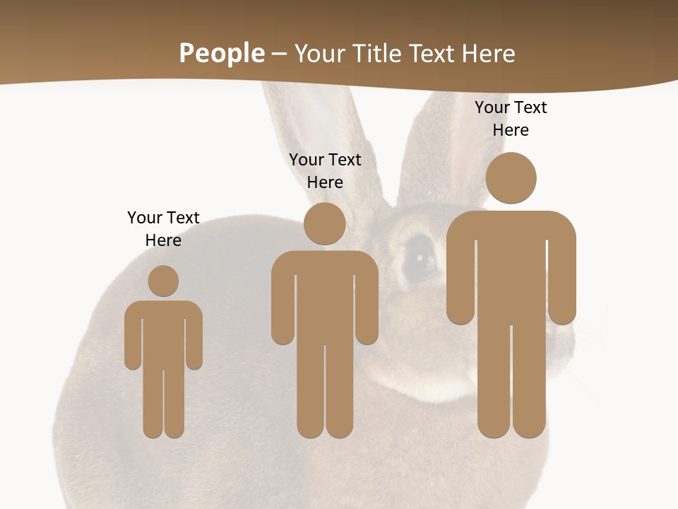 Young Fluffy Easter PowerPoint Template